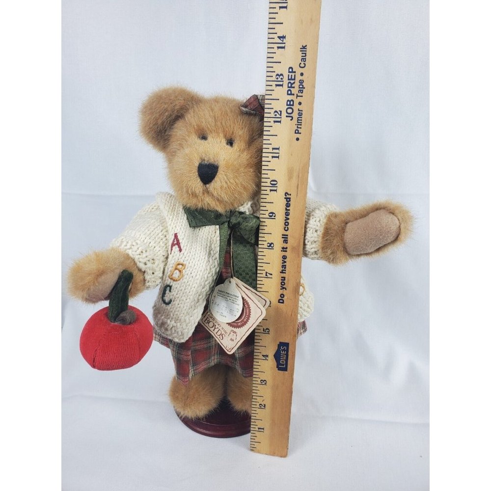 Boyds Bears TJ's Best Dressed Collection Miss Macintosh Plush Toy #912652